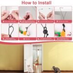 2 Cat Wand Toys with Suction Cup Double Head Interactive Cat Feather Toy - Image 12
