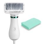 2-in-1 Pet Hair Dryer Blower Slicker Brush Portable Dog Cat Grooming Low Noise - Image 3