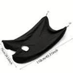 2-Pack: Beard Shave Apron Bib Trimmer Holder Rack - Image 5