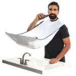 2-Pack: Beard Shave Apron Bib Trimmer Holder Rack - Image 6