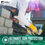 2-Pairs: UV Sun Protection Compression Arm Sleeves - Image 8