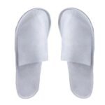 20-Pairs: Spa Hotel Guest Soft Slippers Closed Toe Disposable Travel Slipper - Image 2