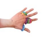2504-Piece Set: Colorful Silicone Loom Bandz with Tools - Image 3