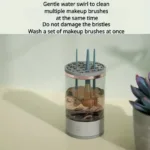 3-in-1 Automatic Makeup Brush Cleaning and Drying Stand - Image 4
