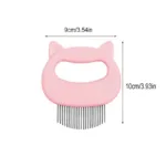 3-Pack: Pet Deshedding Brush Grooming and Shedding Matted Fur Remover Massage Dematting Tool - Image 9