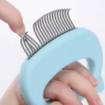 3-Pack: Pet Deshedding Brush Grooming and Shedding Matted Fur Remover Massage Dematting Tool - Image 6