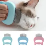 3-Pack: Pet Deshedding Brush Grooming and Shedding Matted Fur Remover Massage Dematting Tool