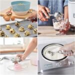3-Pieces Set: Stainless Steel Cookie Scoops with Trigger Release - Image 7