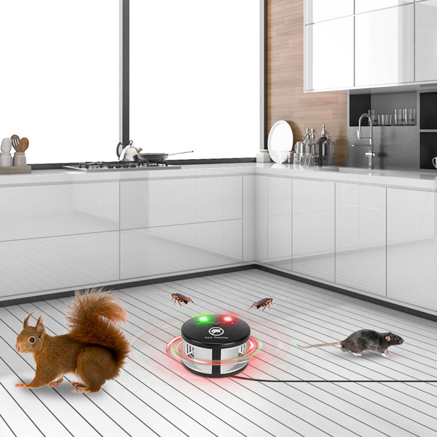 360?? Ultrasonic Pest Repeller Electronic Plug-in Pest Control