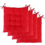 4-Pack: Chair Cushion Pads Pillow - Image 2
