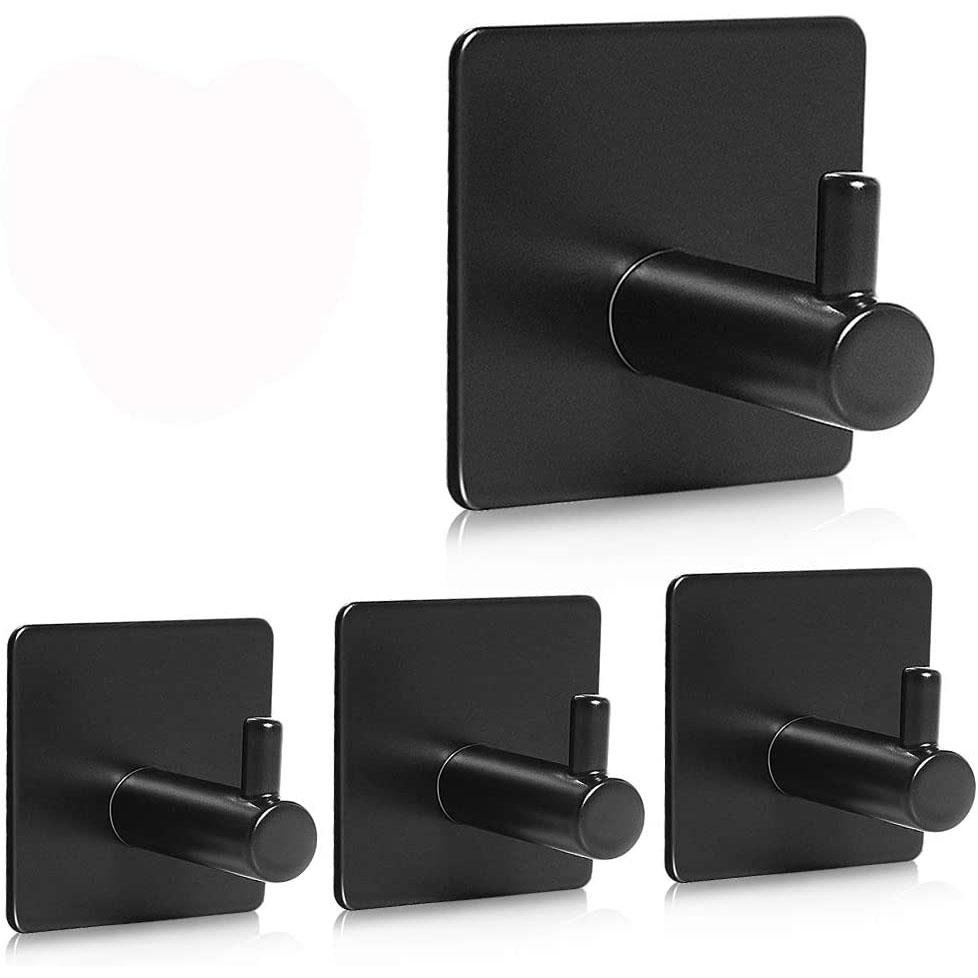 4-Pack: Heavy Duty Durable 304 Stainless Steel Wall Hangers