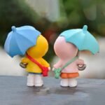 4-Piece Set: Umbrella Girl Figure Statue - Image 7