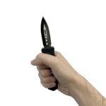 4.5" Dagger Blade OTF Knife with Belt Clip - Image 2
