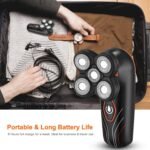 4D Electric Shavers Razor IPX7 Rechargeable Beard Trimmer - Image 11