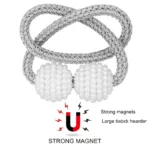 6-Pack: Magnetic Curtain Tiebacks, Decorative Curtain Holdbacks - Image 9