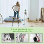 Electric Spin Scrubber Cordless Scrubber Brush with Long Handle - Image 6