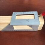 Aluminum Alloy Wooden Square Multifunction Ruler - Image 3