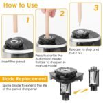Auto Manual Electric Pencil Sharpener - Image 6