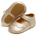 Baby Girls Mary Jane Flats Non-Slip Toddler First Walkers Princess Dress Shoes - Image 17