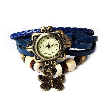 Boho Chic Vintage Inspired Handmade Butterfly Watch - Image 4