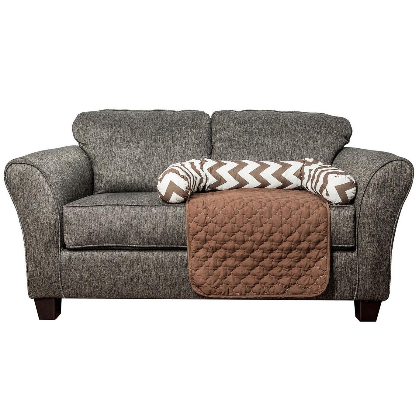 Chevron Reversible Quilted Pet Bed Chair Cover - Assorted Sizes - Image 14