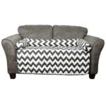 Chevron Reversible Quilted Pet Bed Chair Cover - Assorted Sizes - Image 17