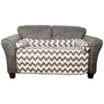 Chevron Reversible Quilted Pet Bed Chair Cover - Assorted Sizes - Image 21