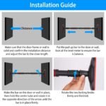 Doorway Pull Up Bar Heavy Duty with Foam Grips Level - Image 7