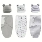 Easy-to-Wrap Swaddling Blankets For Newborns