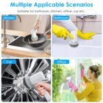 Electric Handheld Spin Scrubber Cordless Cleaning Brush with 2 Rotating Speeds - Image 7