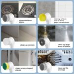 Electric Spin Scrubber Cordless Handheld Cleaning Brush with 5 Replaceable Brush Heads - Image 7