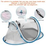FINATE Baby Tent for Beach UPF 50+ and UV Protection - Image 5