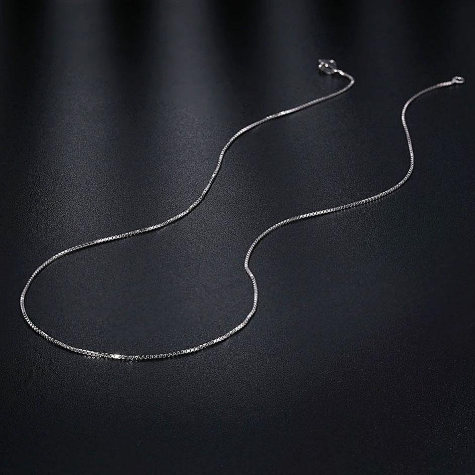 Italian Sterling Silver Box Chain