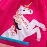 Kids Little Girls' Knee-length Short Sleeve Dress - Image 7