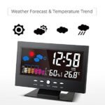 LCD Color Screen Digital Backlight Snooze Alarm Clock - Image 9
