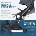 Lightweight Self Folding Baby Stroller, Ultra-Compact with One Hand Gravity Fold - Image 2