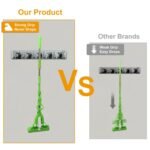 Mop Holder Wall Mount Hanger Organizer Storage - Image 12