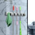 Mop Holder Wall Mount Hanger Organizer Storage - Image 9