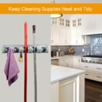 Mop Holder Wall Mount Hanger Organizer Storage - Image 10