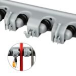 Mop Holder Wall Mount Hanger Organizer Storage - Image 5