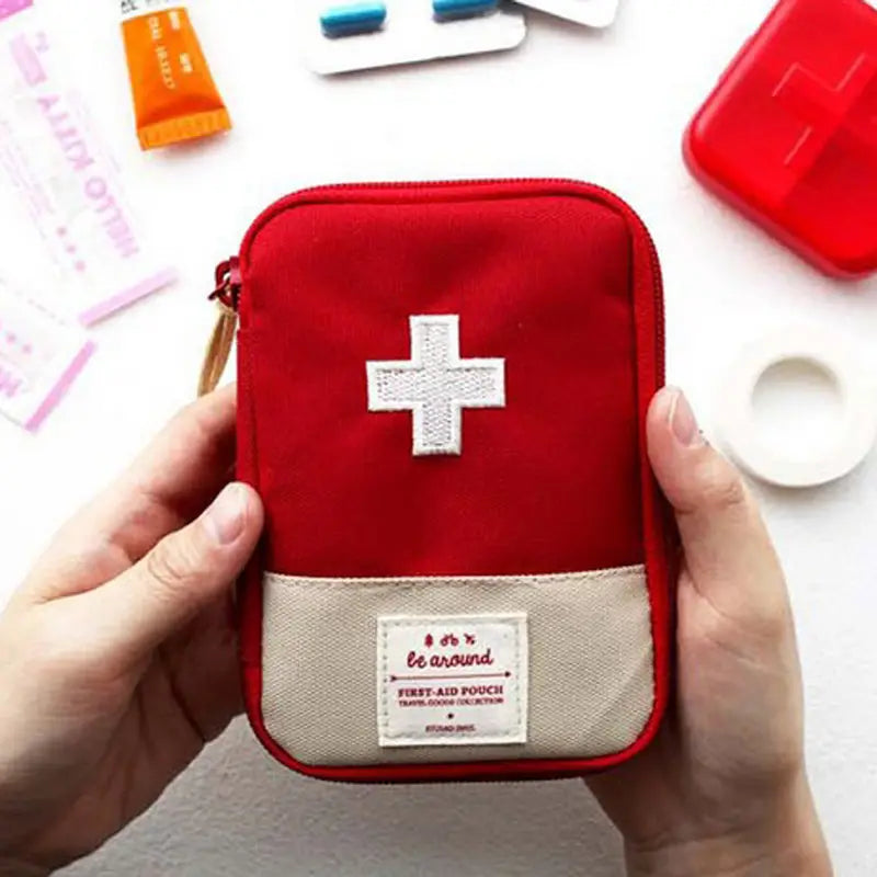 ortable-medicine-storage-bag-camping-emergency-first-aid-kit-organizer-bags-travel-dailysale-905098.webp 2-Pack: Portable Medicine Storage Bag Camping Emergency First Aid Kit Organizer - Image 1