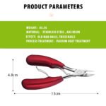 Podiatry Toe Nail Clippers for Thick/Heavy Duty Nails - Image 7