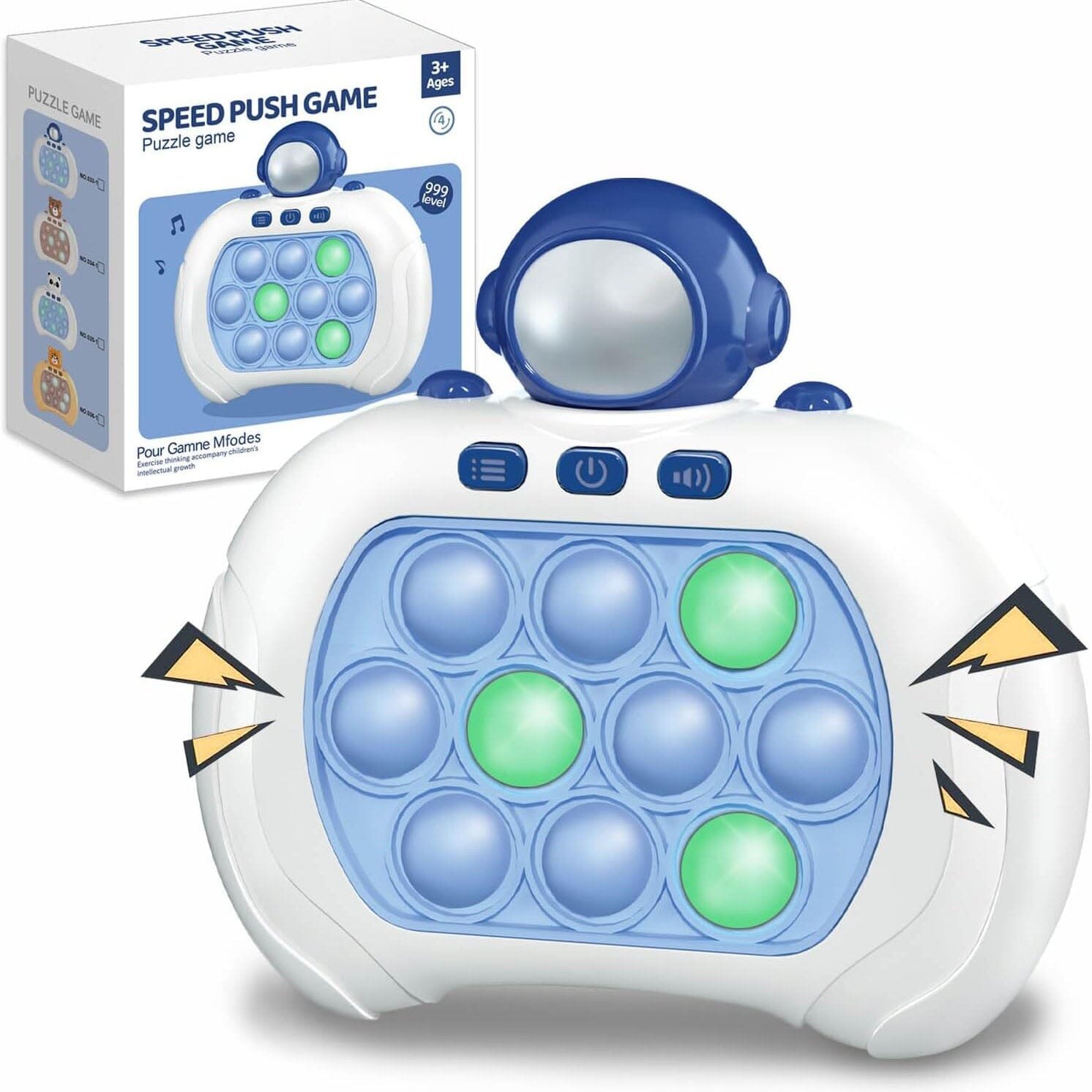 Quick Push Pop Game-it Fidget Toys Pro for Kids and Adults