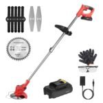 Rechargeable Electric Cordless Grass Trimmer with Alloy Saw Blade - Image 2