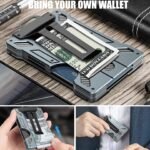 Slim Aluminum Metal Money Wallet - Image 8