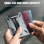 Slim Aluminum Metal Money Wallet - Image 4