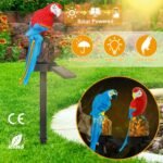 Solar Powered Parrot Garden Light IP65 Waterproof LED - Image 15