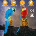 Solar Powered Parrot Garden Light IP65 Waterproof LED - Image 14