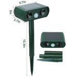 Solar Powered Ultrasonic Animal Repeller - Image 3