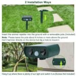 Solar Powered Ultrasonic Animal Repeller - Image 8